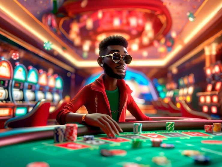 Layar perangkat mobile menunjukkan aplikasi hiburan cewekslot dengan interface sportsbook dan kasino